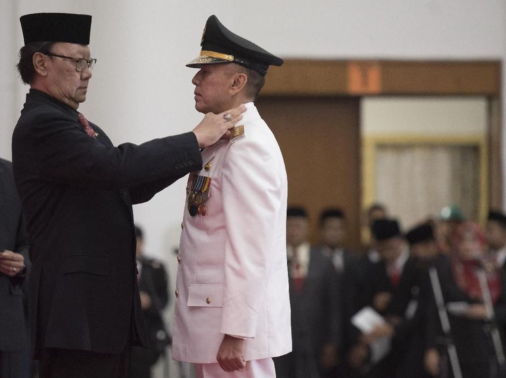 Pelantikan Iriawan Jadi PJ Berlangsung Meriah Pelantikan Iriawan Jadi PJ Berlangsung Meriah