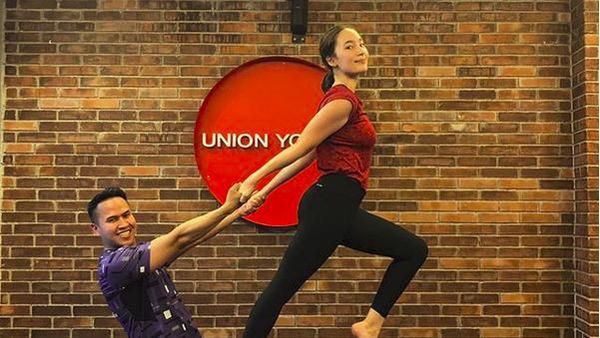 Tenar di Korea, Tatjana Saphira Rupanya Gemar Olahraga Yoga