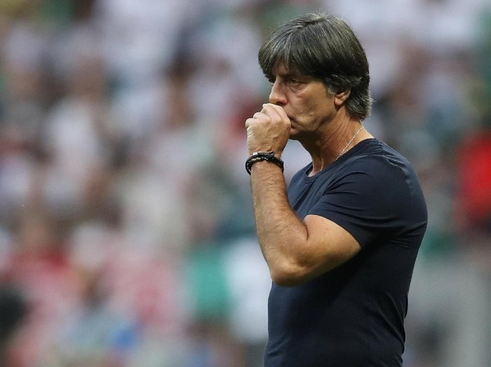 Soccer Football - World Cup - Group F - Germany vs Mexico - Luzhniki Stadium, Moscow, Russia - June 17, 2018   Germany coach Joachim Low during the match   REUTERS/Carl Recine