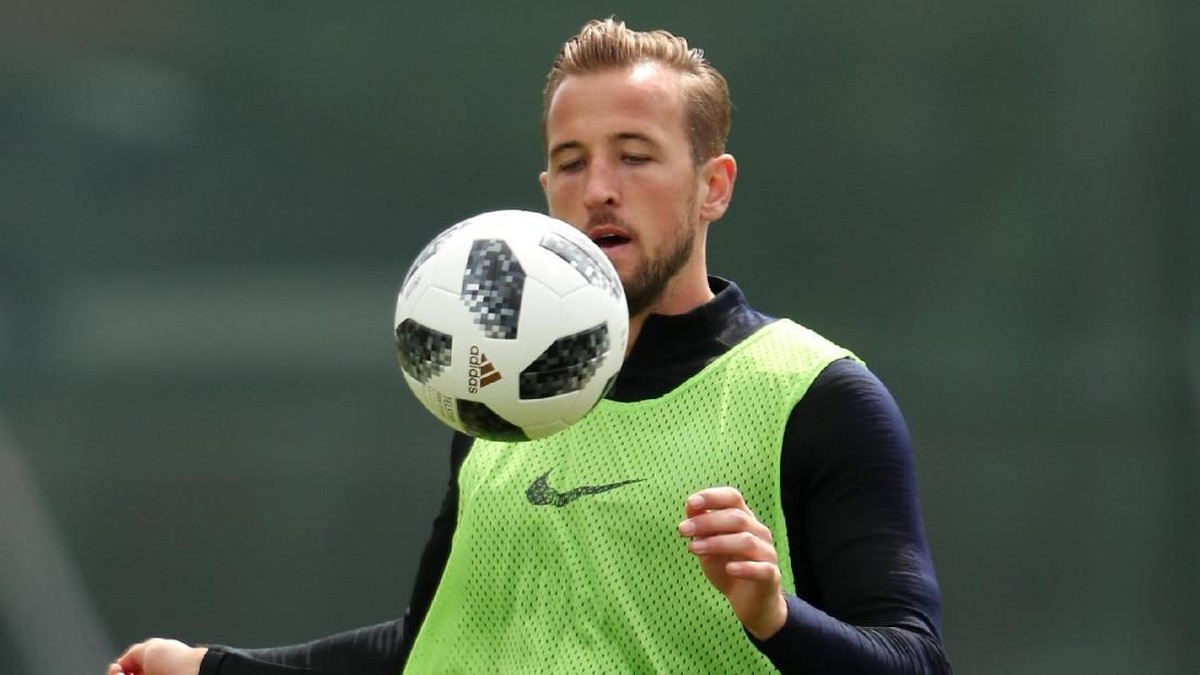 Harry Kane menjadi tumpuan timnas Inggris di Piala Dunia 2018 (Foto: Lee Smith/Reuters)