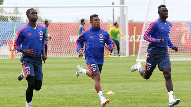 Timnas Kolombia di atas kertas lebih diunggulkan dibandingkan Jepang.