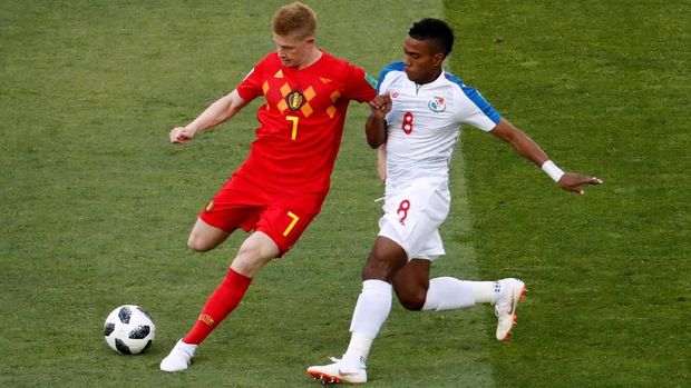Panama menelan kekalahan dari Belgia di laga debut Piala Dunia.