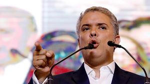 Foto: Ivan Duque Menangi Pilpres Kolombia 2018