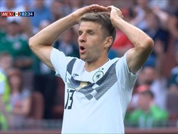 Frustrasinya Jerman Saat Gagal Cetak Gol ke Gawang Meksiko