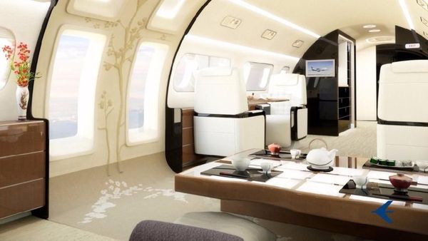 Mengintip Jeroan 8 Jet Pribadi Paling Mewah di Dunia