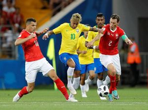 Brasil Ditahan Swiss 1-1