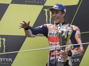 Tak Mau Crash, Marquez Prioritaskan Poin di MotoGP Catalunya