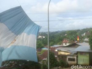 Ambon Ikut Meriahkan Piala Dunia 2018 dengan Bendera Negara Peserta