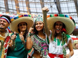 Melting Pot Suporter Piala Dunia 2018 di Red Square