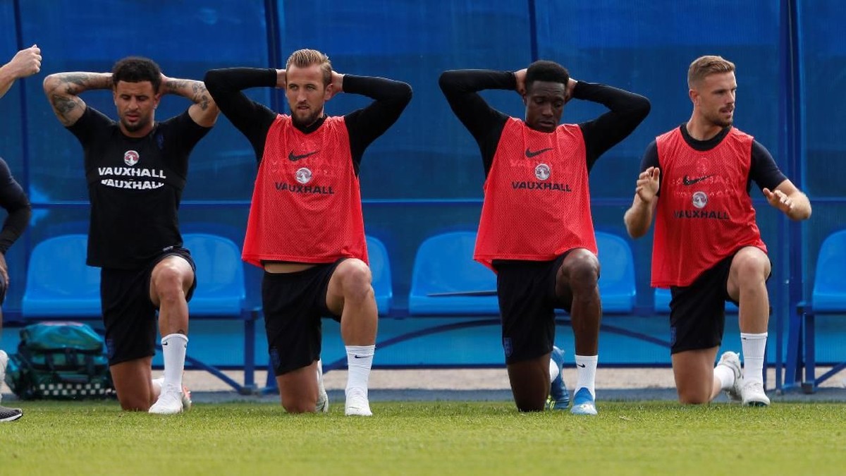 Inggris merasa tenang dan santai di Piala Dunia 2018. (Foto: Lee Smith/Reuters)