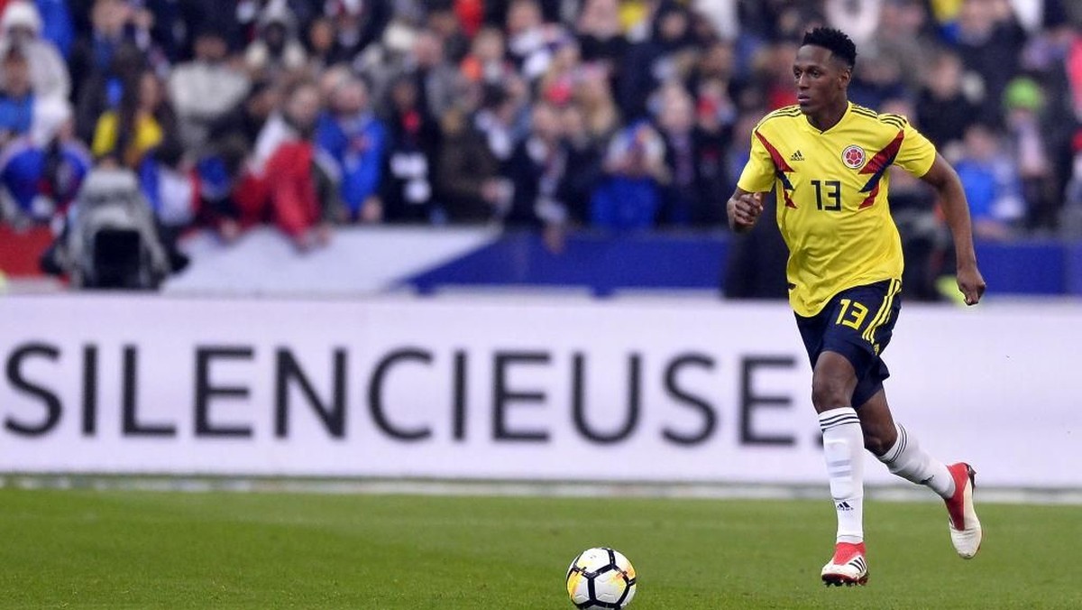Kolombia percaya dengan Yerry Mina. (Foto: Aurelien Meunier/Getty Images)