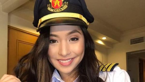 Pesona Shanika, Pilot Cantik yang Buat Hati Para Pria Melayang