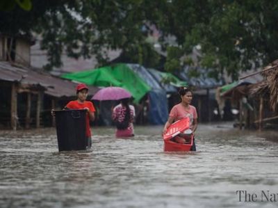 Penampakan Banjir Myanmar yang Tewaskan 11 Orang