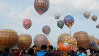 Foto: Festival Balon Udara Wonosobo yang Dijamin Aman