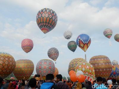 Foto: Festival Balon Udara Wonosobo yang Dijamin Aman