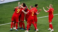 Sejauh ini, Belgia menjadi satu-satunya tim unggulan yang menang meyakinkan dengan kemenangan 3-0. (Foto: Carlos Garcia Rawlins/Reuters)