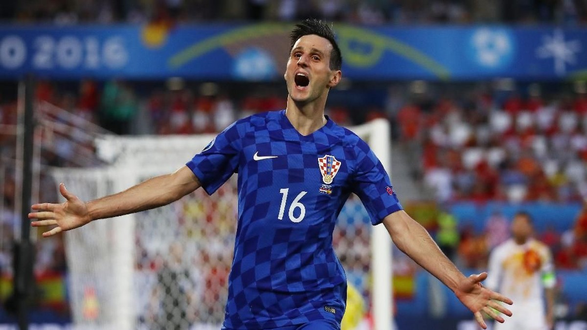 Nikola Kalinic menolak medali perak Piala Dunia 2018 (Dean Mouhtaropoulos/Getty Images)