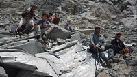 Tragedi yang menimpa klub sepakbola Green Corss  mengejutkan dunia pada April 1961 dan selama lebih dari 50 tahun, keberadaan pasti sebuah pesawat yang jatuh di Chile menjadi misteri. Pada 2015, akhirnya puing-puing pesawat itu tak sengaja ditemukan oleh pendaki di pegunungan Andes. (Foto: Twitter)