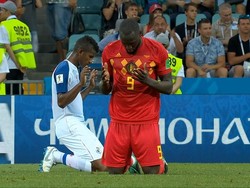 Saat Lukaku Memanjatkan Doa di Kemenangan Belgia