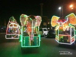 Mudik ke Lampung, Paling Asyik Main Odong-odong