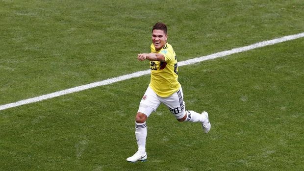 Juan Quintero telah mengoleksi satu gol dan dua assist di Piala Dunia 2018.