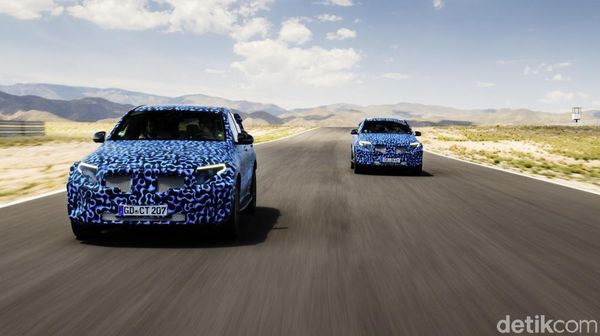 Mercy Uji SUV Listrik