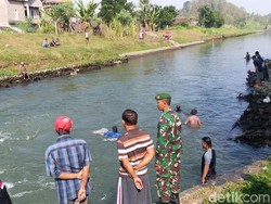 Berangkat Rekreasi, Dua Warga Blitar Tercebur ke Sungai dan Tenggelam