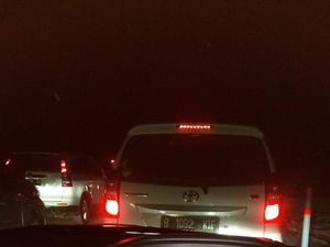 Kena Macet Jombang-Semarang, Anityo Habiskan 4 Jam Tempuh 16 Km Kena Macet Jombang-Semarang, Anityo Habiskan 4 Jam Tempuh 16 Km