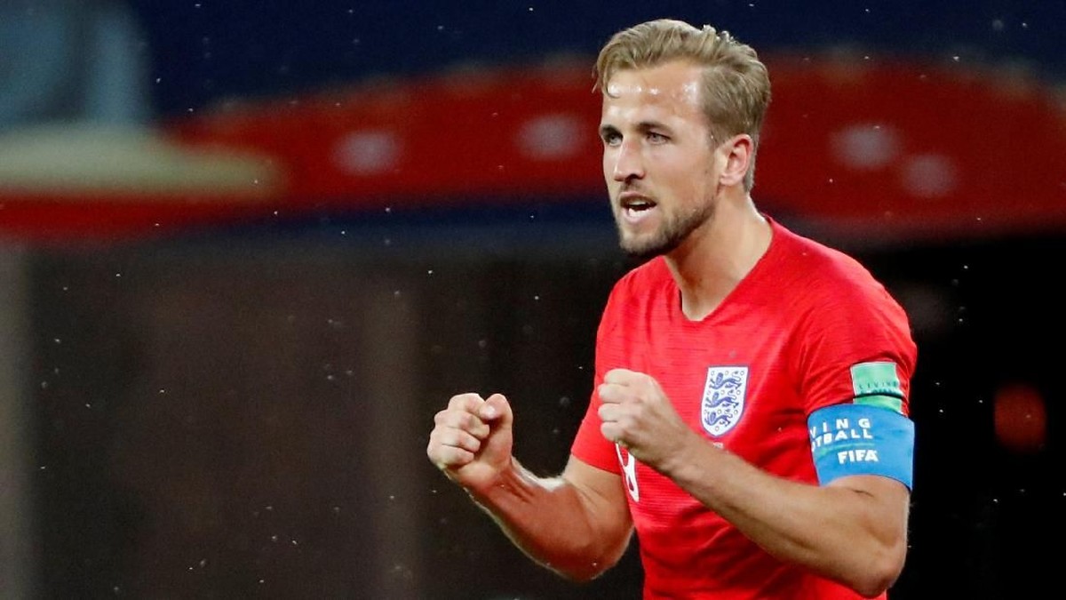 Pemain timnas Inggris, Harry Kane. (Foto: Jorge Silva/Reuters)