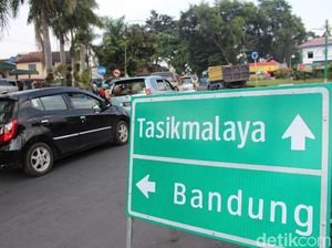 Arus Balik, Jalur Garut Menuju Bandung One Way Belasan Kali