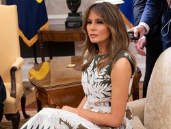 Fashion Jadi Senjata Melania untuk Hukum Donald Trump