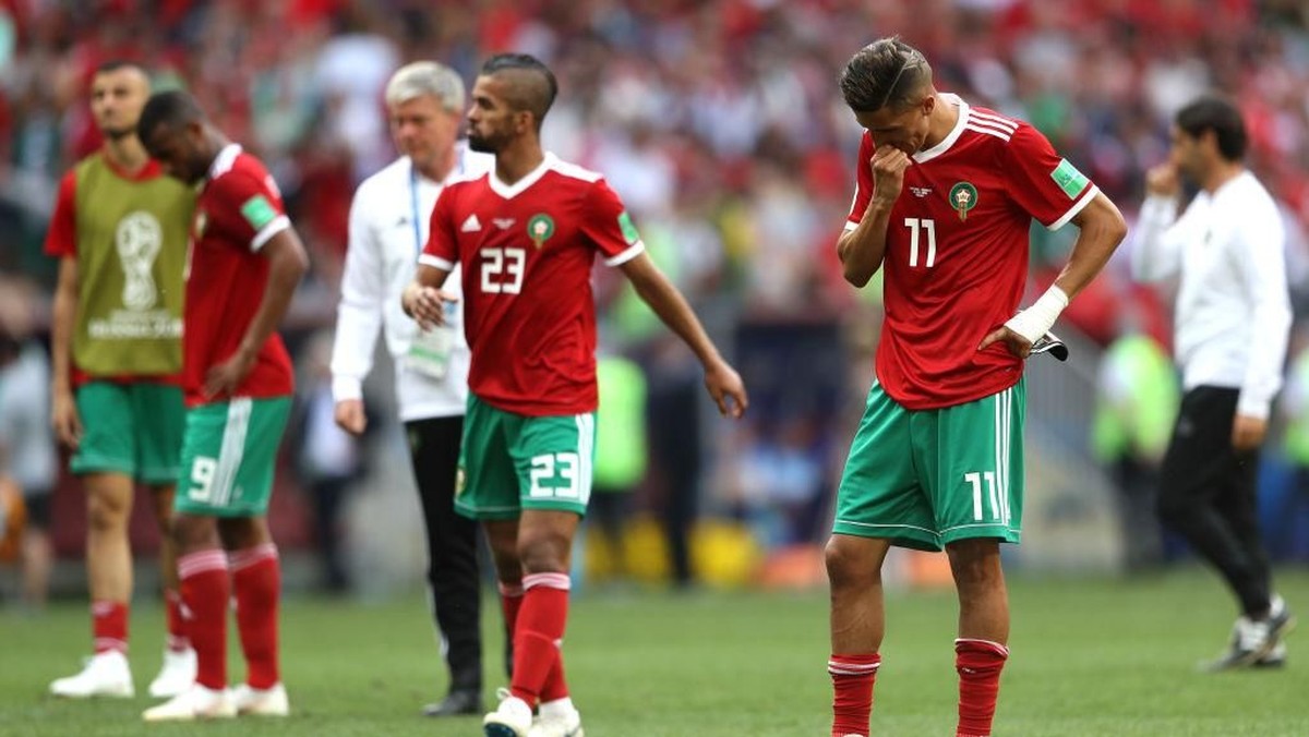 Maroko Tim Pertama yang Tersingkir di Piala Dunia 2018. (Foto: Michael Steele/Getty Images)
