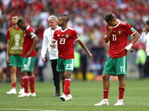 Maroko Tim Pertama yang Tersingkir dari Piala Dunia 2018