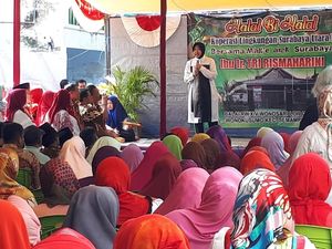 Tak Ingin Ada Anak Putus Sekolah, Risma Dukung Penuh Gus Ipul-Puti