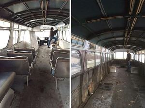 Keren Banget! Bus Karatan Dirombak Jadi Rumah Mungil Super Stylish Keren Banget! Bus Karatan Dirombak Jadi Rumah Mungil Super Stylish