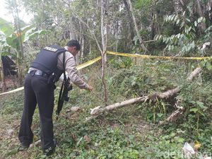 Polisi Masih Sterilkan Lokasi Penemuan 20 Kantong Janin Aborsi