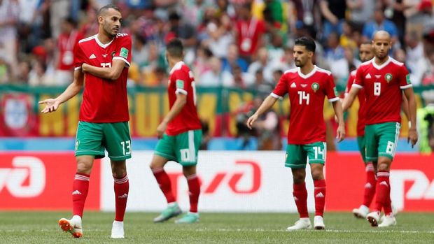 Maroko memberi perlawanan sengit kepada Portugal usai tertinggal.