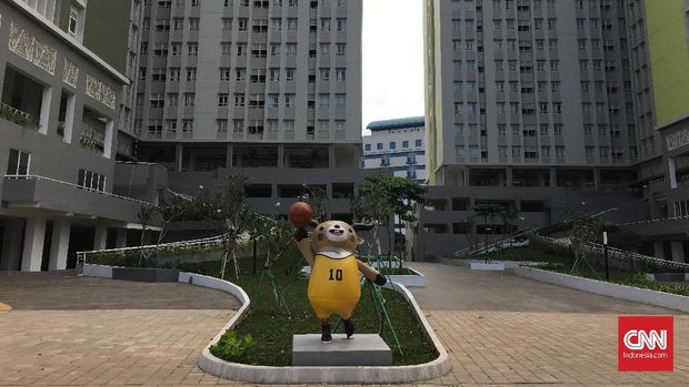 Wisma Atlet Asian Games 2018 di Kemayoran, Jakarta.