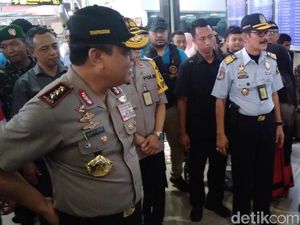 Wakapolri Pantau Arus Balik di Bandara Soekarno-Hatta
