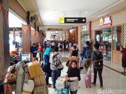 Lonjakan Penumpang Mudik Bandara Adisutjipto Lebihi Prediksi
