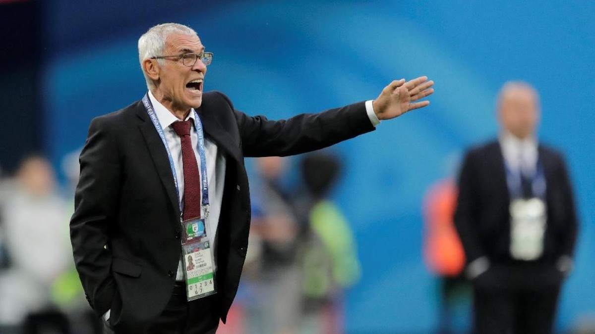 Pelatih Mesir, Hector Cuper. (Foto: Henry Romero/Reuters)