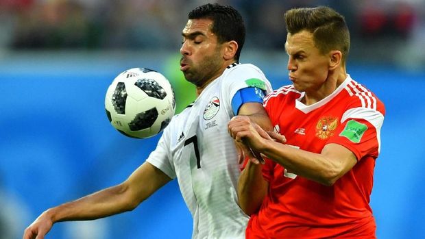 Denis Cheryshev mencetak tiga gol dalam dua pertandingan.