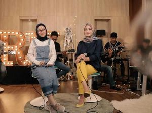 Nagita Slavina Berhijab Saat Duet dengan Nissa Sabyan, Seperti Seumuran