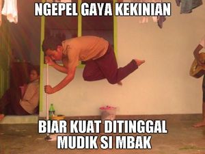 Kumpulan Meme Lucu Pembangkit Semangat Bersih-bersih Usai Mudik
