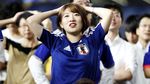 Wajah Cantik Suporter Jepang dan Kolombia