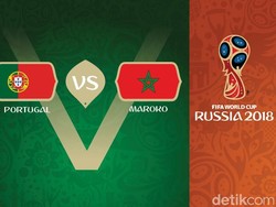 Live Report Piala Dunia 2018: Portugal vs Maroko