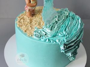 Lucunya! 10 Kue Ultah Bertema Moana hingga Trolls Ini