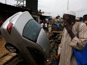 18 Orang Tewas Akibat Banjir Bandang di Pantai Gading