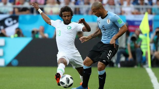 LIVE: Uruguay vs Arab Saudi di Piala Dunia 2018