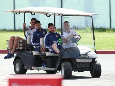 Lionel Messi dan Argentina Panaskan Mesin